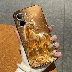 Cute Animal Bowknot Star Koi Pattern Soft Matte Silicone Shockproof Protective Phone Case for Vivo IQOO Z11x (MB1363)