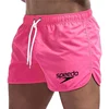 Summer Men's Shorts 2025 Beach Trunks Swim Gym Pants Quick Drying Swimming Homme Surf Ventilate Drawstring Fashion Casual Daily 1