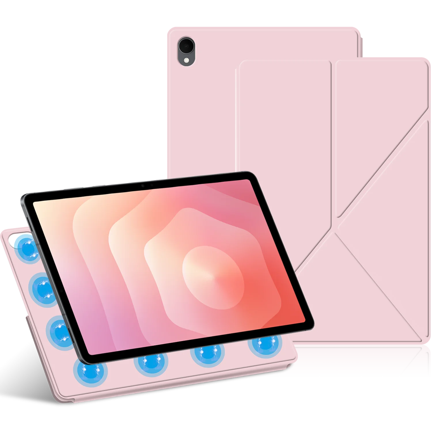 Enhanced Multi-Folding Stand Magnetic Smart Case