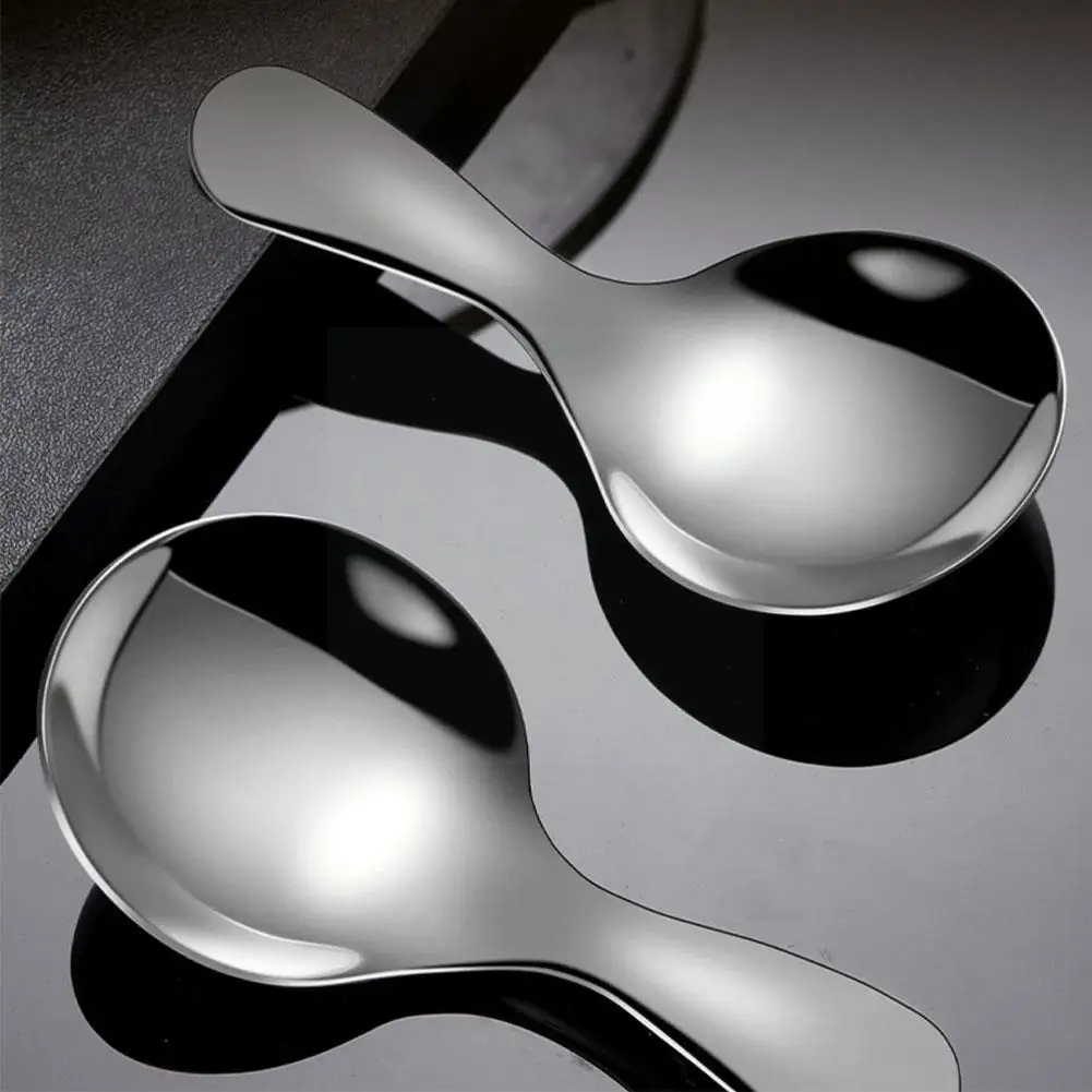 1pc Mini Steel Spoon Small Spice Dessert Spoon Sugar Salt Spice Spoon