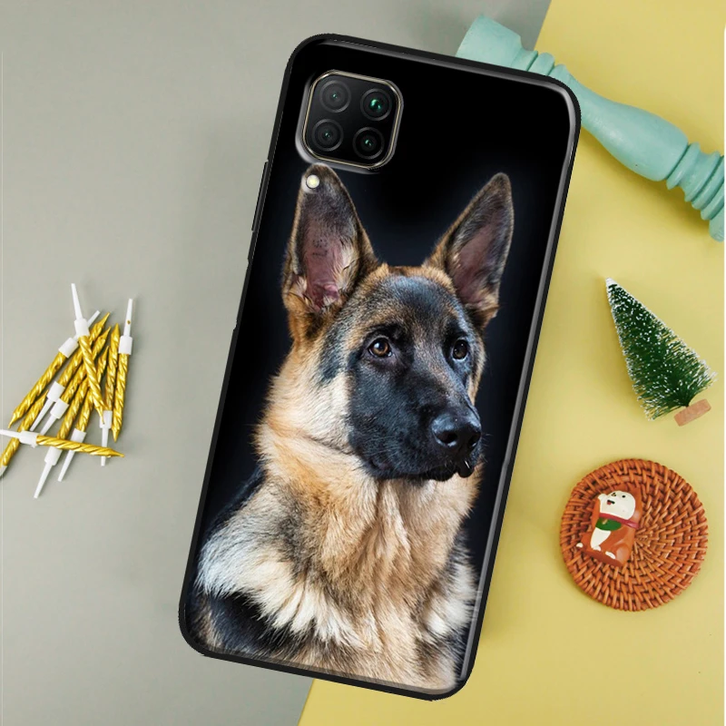 Cartoon German Shepherd Dog Phone Case