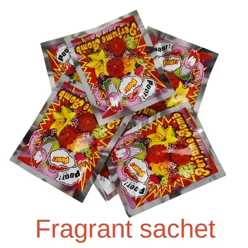 Funny Fart Bomb Bags Aroma Bombs Smelly Stink Bomb Novelty Gag Toys Practical Jokes Fool Toy Gag Funny Joke Tricky To 10Pcs