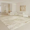 Living Room Large Area Beige Gradient Carpet Bedroom Bedside Floor Mat Soft Velvet Rug Modern Minimalist Home Decoration Rugs 2