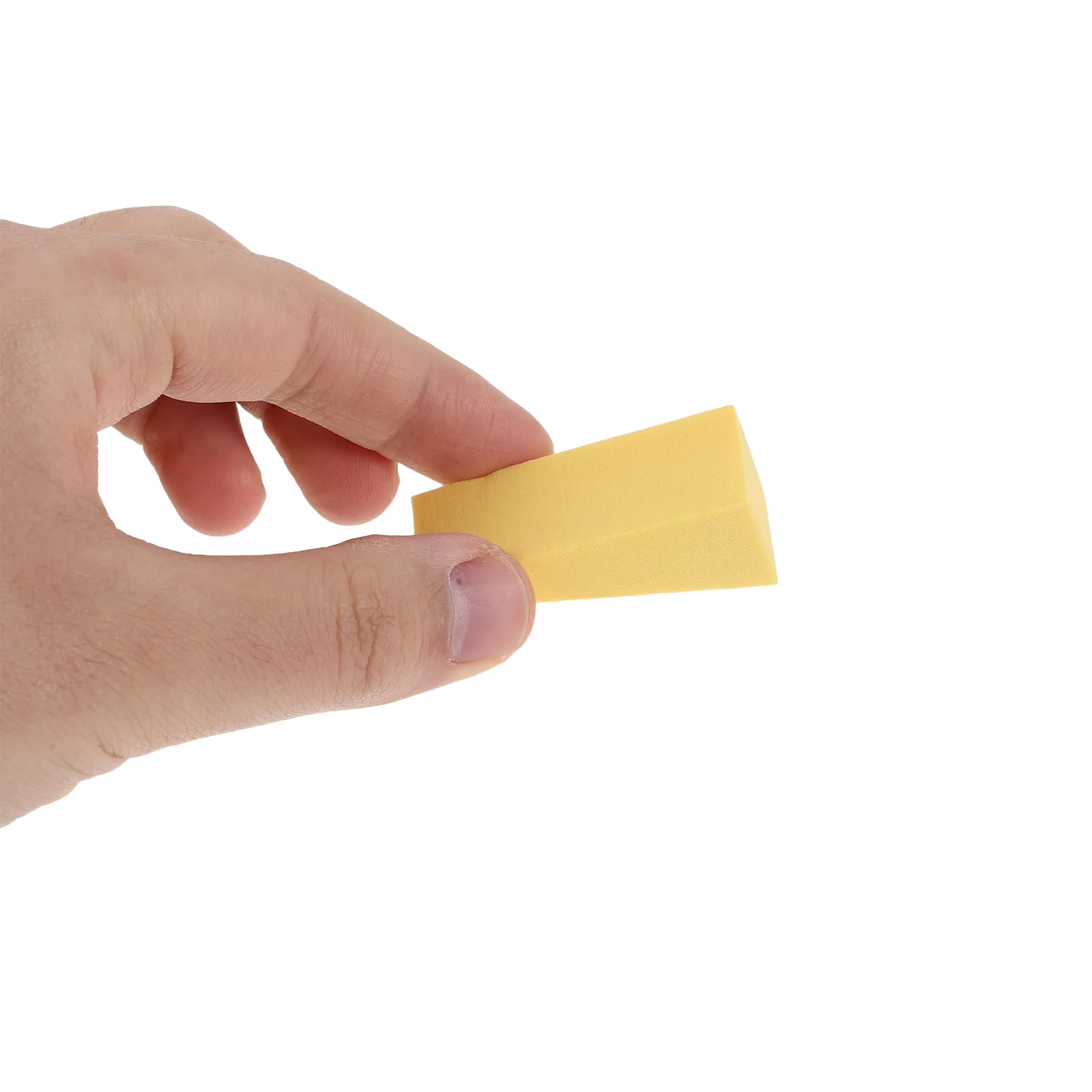 90개 아티스트 페인트 스펀지 삼각형 메이크업 스펀지 웨지 각진 폼 어플리케이터 얼굴 페인팅 미술 공예 드로잉 블렌딩용