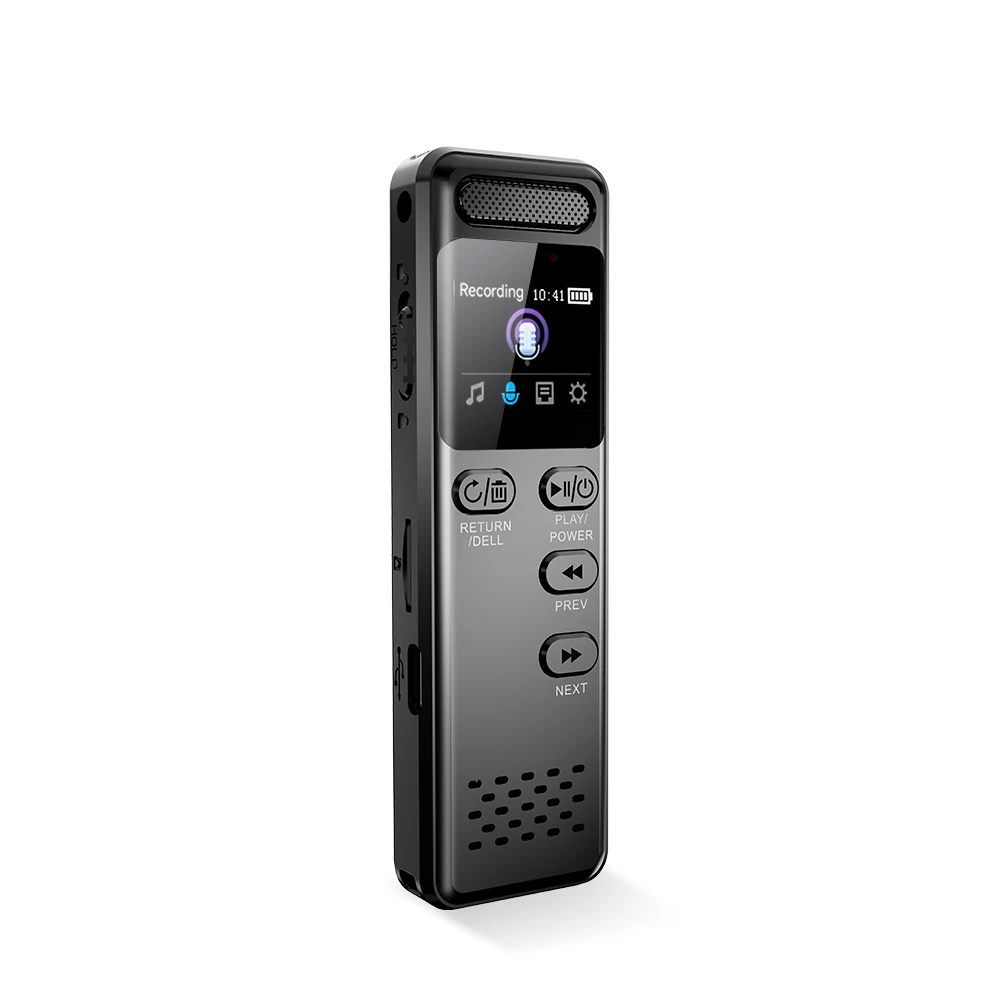 Digital Voice Recorder Voice Activated Recording Device Dictaphone 110Hours Recording with Noise Reduction voice recorder