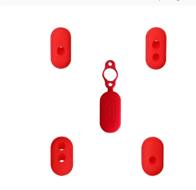 4/5PCS Gummi Lade Port Stecker Staub Stecker Für Xiaomi M365 Pro 1S Pro 2 Elektrische Roller lade Port Wasserdichte Abdeckung Fall – Detail 3