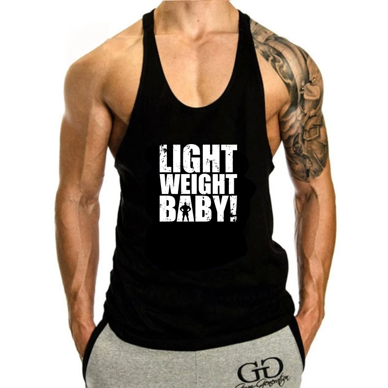 

Family Powerlifting Weightlifting tank top men For Men Light Weight Baby tank top men For Men Classic sleeveless tank top men sl