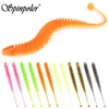 Spinpoler Soft Bait Fishing Lure Shad Stick Worm Sea Bass Fake Earthworm Artificial Trout Bass Drop Shot Perch Leurre 10pcs/Pack 1
