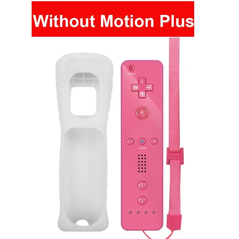 Wireless Remote Gamepad Controller Compatible Nintendo Wii Console Nunchuck Remote Control Joystick Joypad Optional Motion Plus 