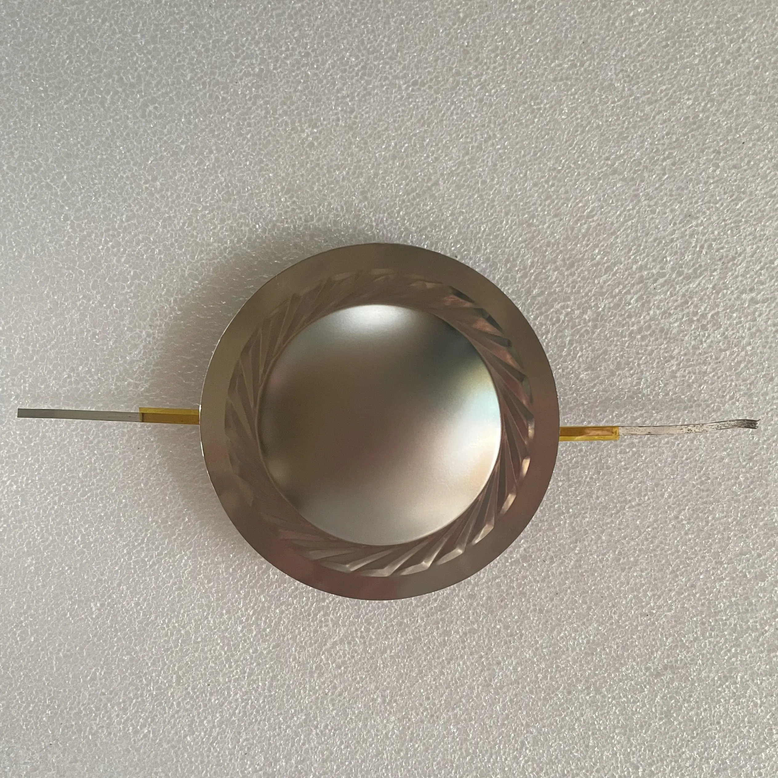 2pcs 38.5mm 트레블 보이스 코일 티타늄 필름 다이어프램 구리 피복 알루미늄 코일 38.6코어 스피커 수리