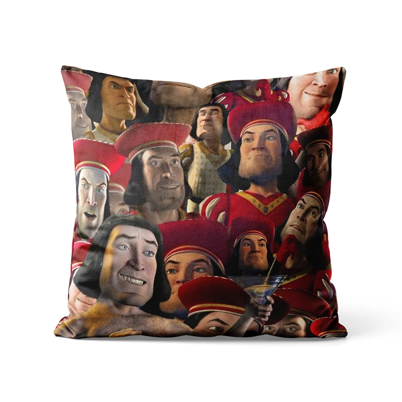 

Наволочки Gaslight Gatekeep Girlboss Lord Farquaad, 45x45 см