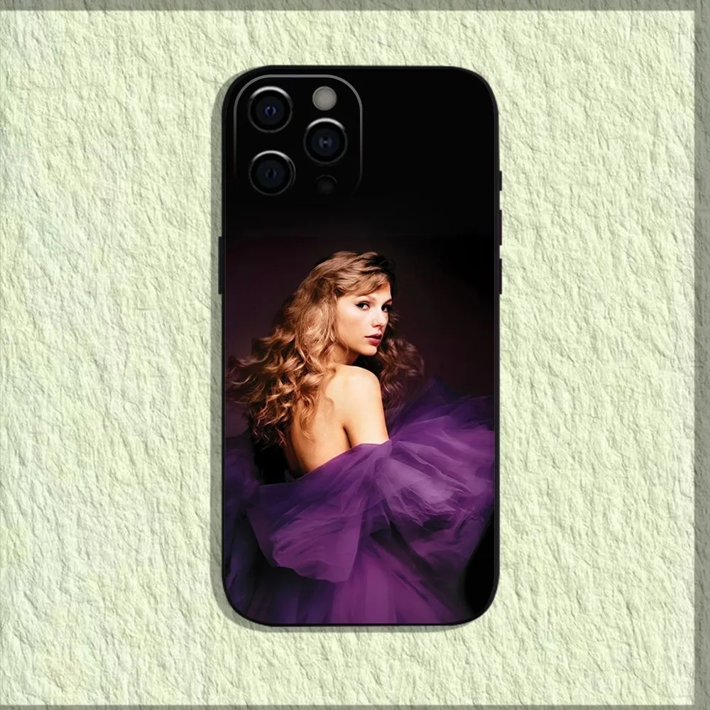 thumbnail image 1 of Funda de teléfono Tortured-T-TaylorS-TTPD-S-SwiftS para iPhone 16, 15, 14, 13, 12, 11, Pro, X, XS, Max, XR, Plus, Mini, funda negra suave, 1 of 5