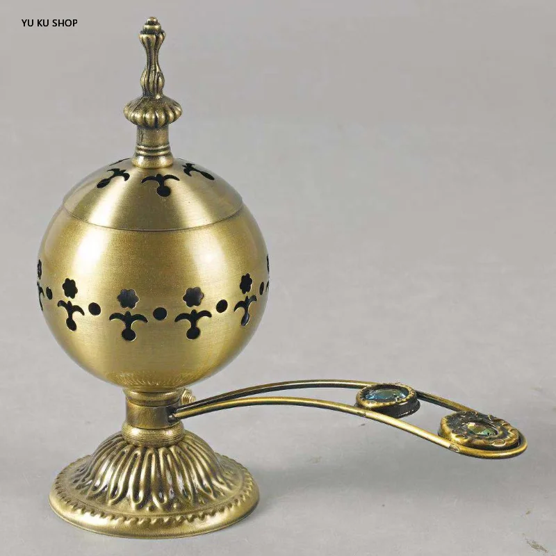

Electric Incense Burner Arabic Incense Burner Arabisch Elektrische Wierookbrander Geur Diffuser Gouden Zen Tuin Wierook Houder