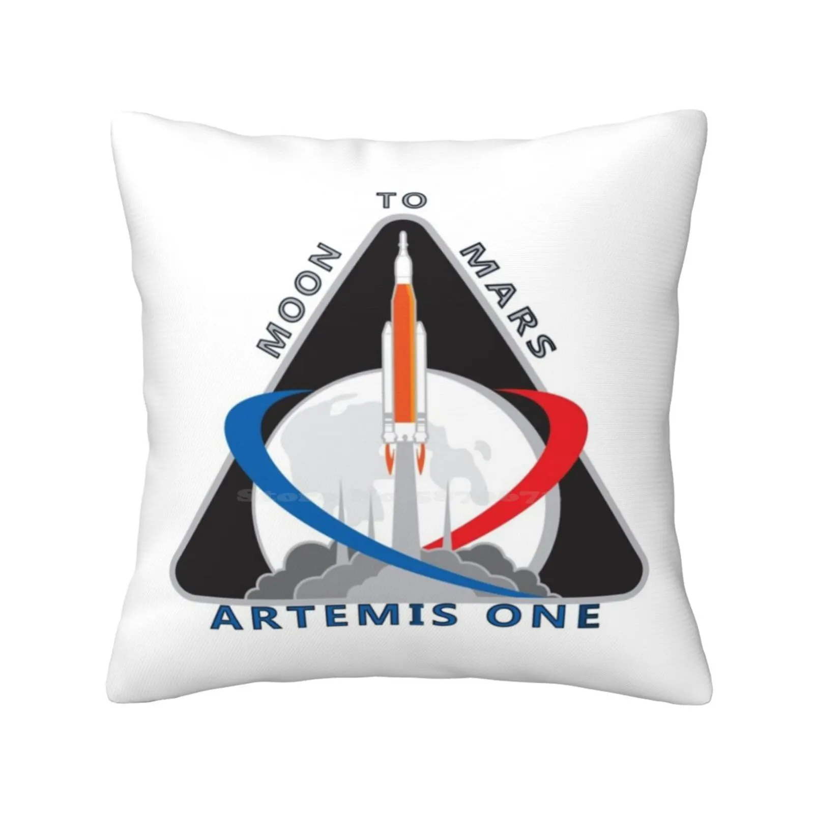 Artemis Mission One Logo Home Sofa Car Waist Throw Federa Artemis One Artemis Mission 1 Artemis 1 Moon Landing Moon To Mars