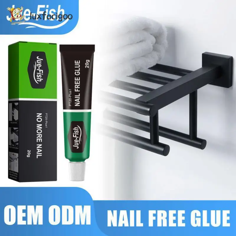 For Stationery Glass Metal Ceramic Sealant Fix Glue Nail-free Home Repair Glue Waterproof Glass Drying Glue Instant Adhesive