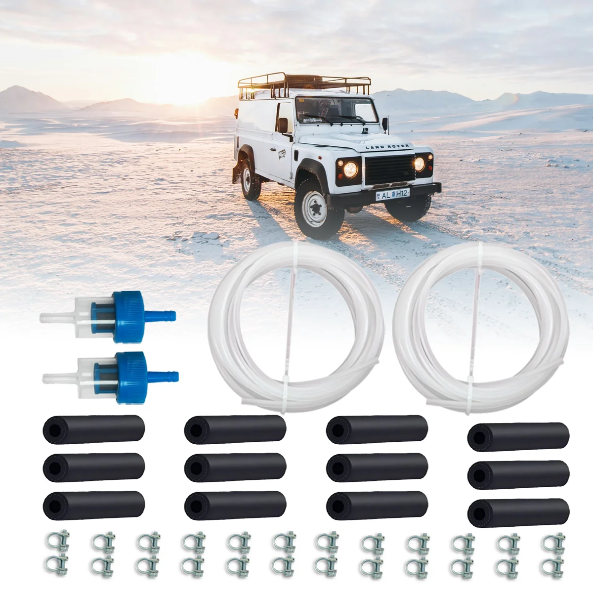 1Set Parkplatz heizung öl extractor Kraftstoff Tank Öl saug rohr Pick Up Schlauch Kit Für Webasto Eberspacher Diesel Heizung – Detail 5