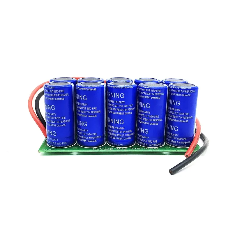 super capacitor module 27v12F automotive rectifier 2.7V120F farad capacitor backup power supply aluminum electrolytic