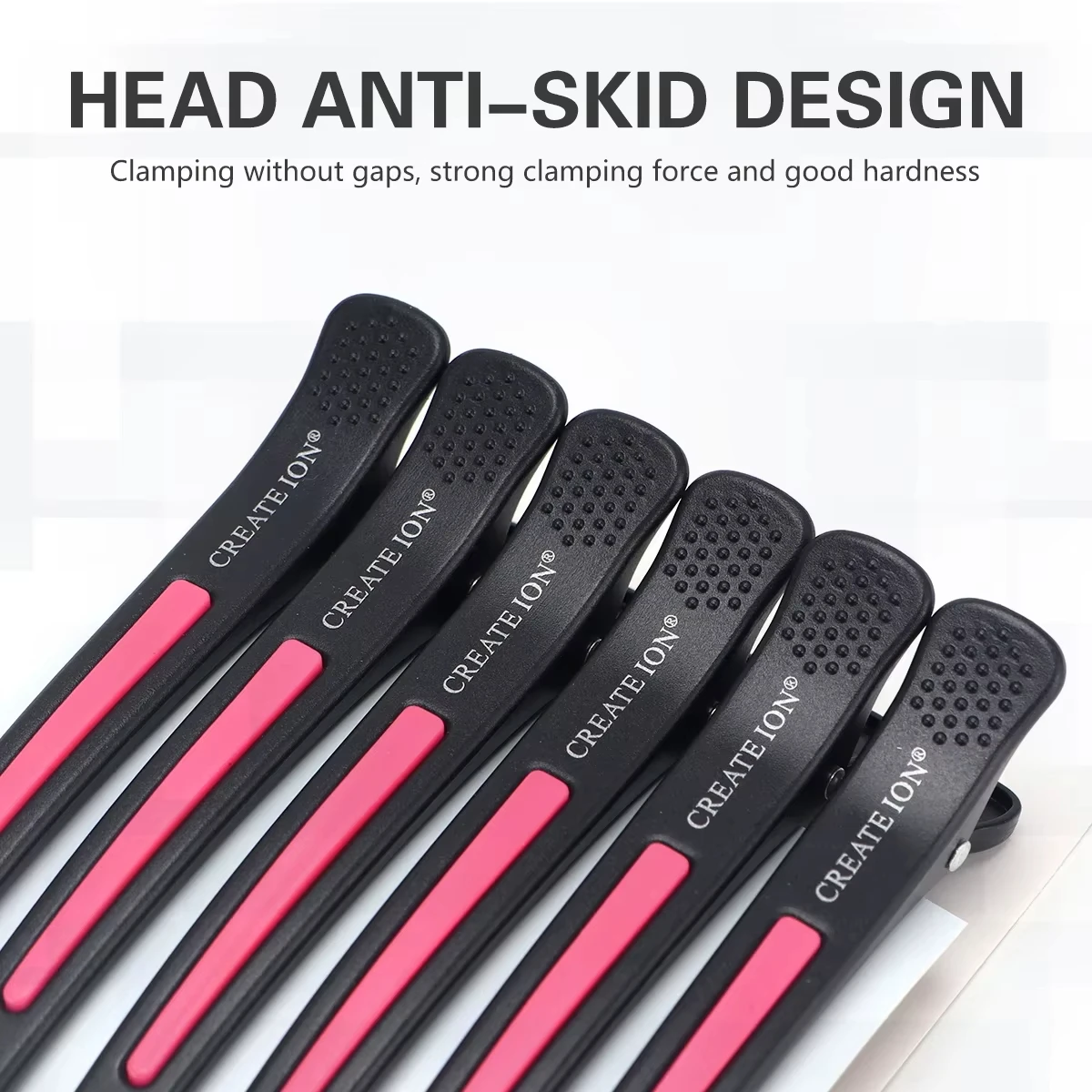 6er Set Profi Alligator Haarclips Ohne Abdrücke Für Friseure_voghion.com