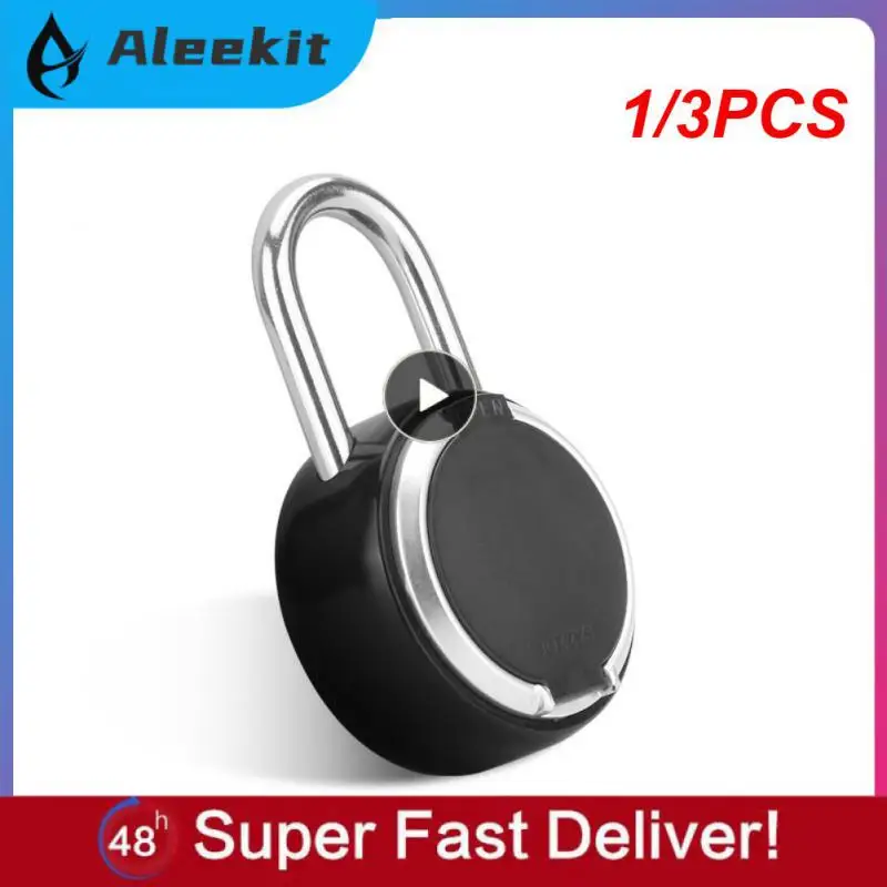 

1/3PCS Tuya Smart Fingerprint Padlock Zinc Alloy Smart Biometric Thumbprint Door Padlocks USB Rechargeable Keyless Smartlife APP