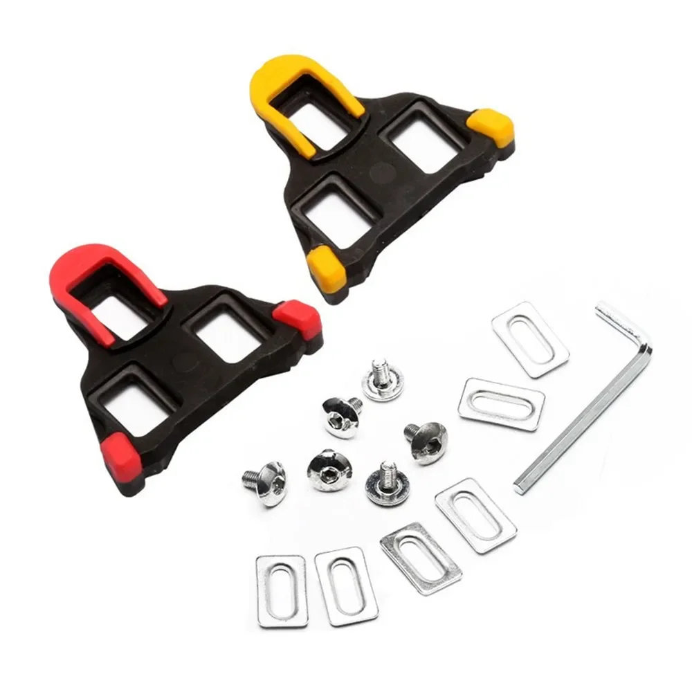 Cycling Pedal Cleat Set for Road Bikes – Self-Locking Floats & Clips