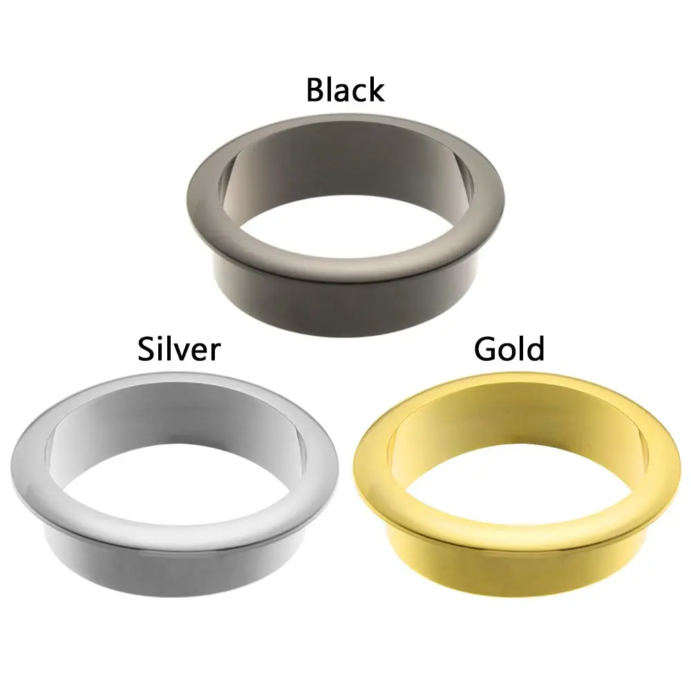 Cable Organizer Plastic Round Wire Hole Cover With Buckle Line Practical Desk Table Cable Fastener Computer Grommet Line Box Office Organizer