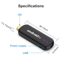 H96 MAX Amlogic S905L3 Android 14 ТВ-приставка ТВ-приставка 4K Потоковое медиаплеер BT4.0 Голосовой помощник Google Умный дом Телеприставка — изображение 6