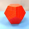 AJ Red Split Megaminxeds Magic Cube Dodecahedron Professional Neo Speed Twisty Puzzle Brain Teasers Antistress Educational Toys 3