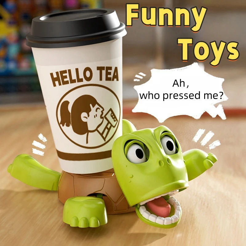 Fun Coaster Turtle Cup Pad 3d Printed Panicked Turtle Cup Mat Tea Coffee Mug Drinks Holder Tableware Decorative Home Decor