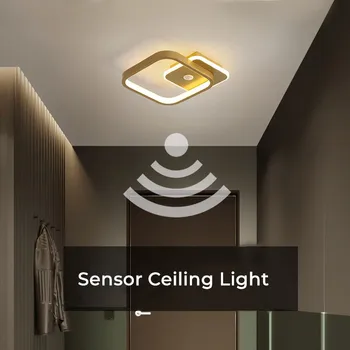 PIR 모션 센서 LED 천장 조명, 인체 센서, 복도 및 침실용, 220V 실내, 14W, 36W