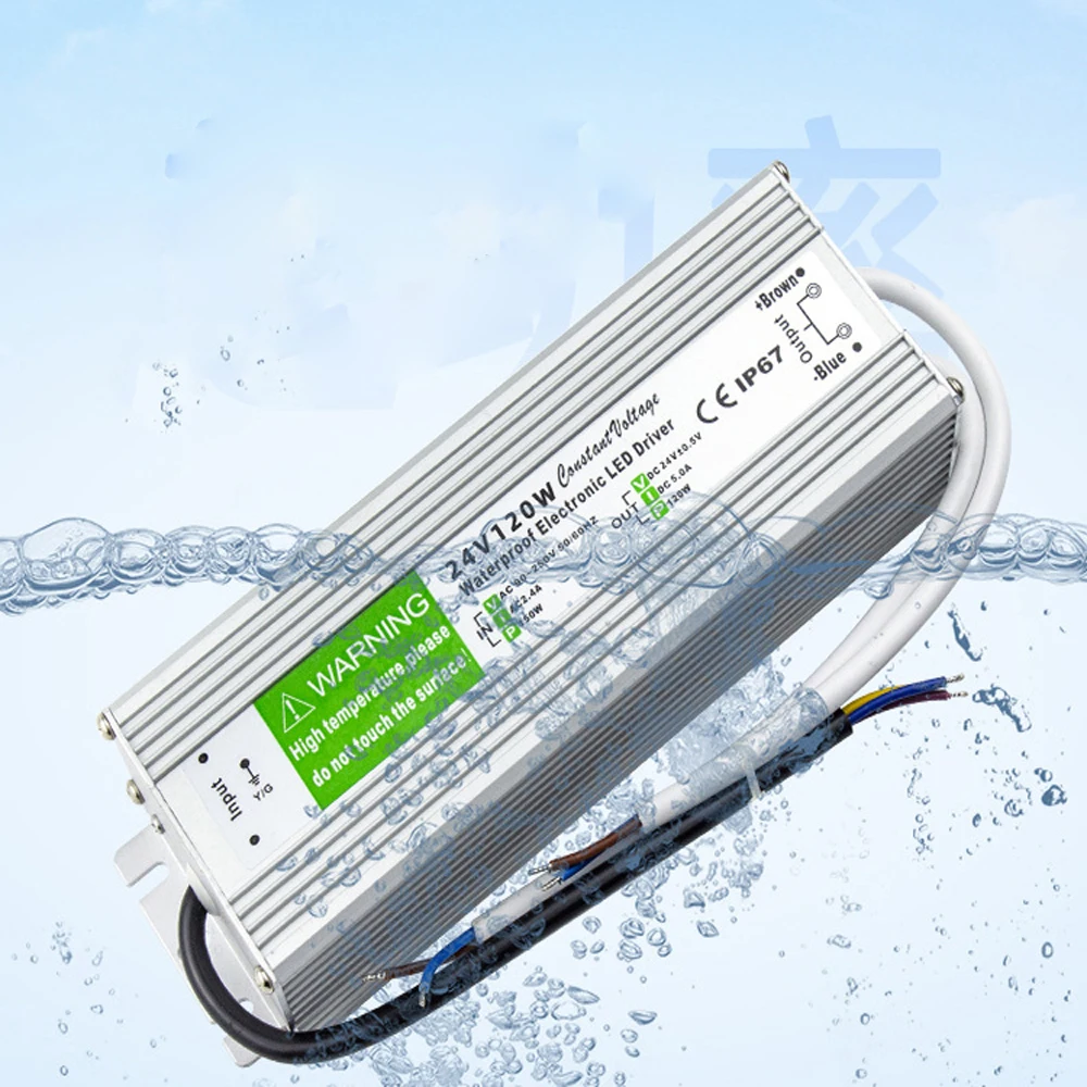 Waterbestendige IP67 LED Driver 24V 150W - AC DC Power Supply Voor LED Strip