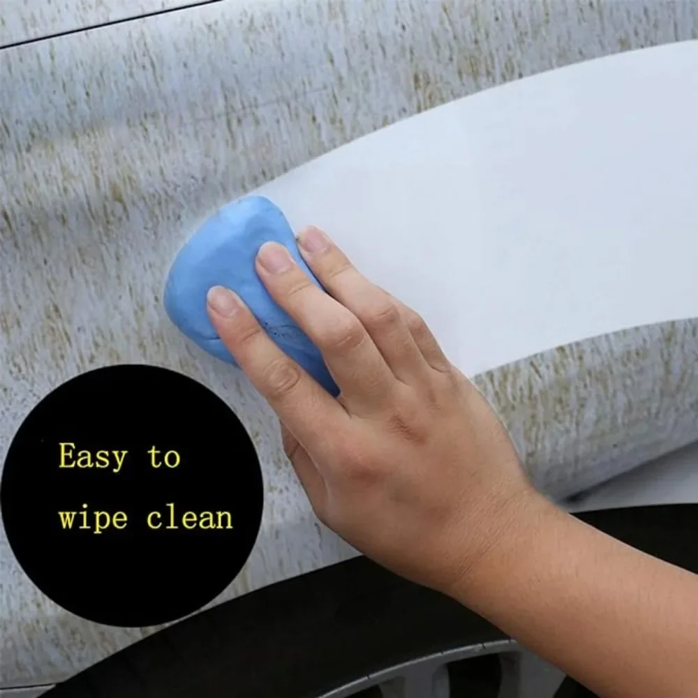 100g Car Wash Cleaning Clay Magic Washer Sludge Mud Polish car cleaning tool car cleaning clay bar cleaning magic mud car detailing cleaner car cleaning gel Automotive Styling Clean Tools Accessories for Remove Auto Detailing