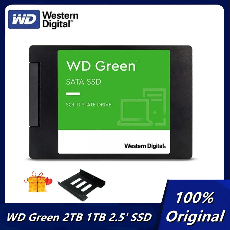 

Promotion!! Western Digital WD Green 2TB 1TB 2.5'' Internal Solid State Drive SATA 3.0 SSD 6Gb/s SSD UP to 545MB/s Original