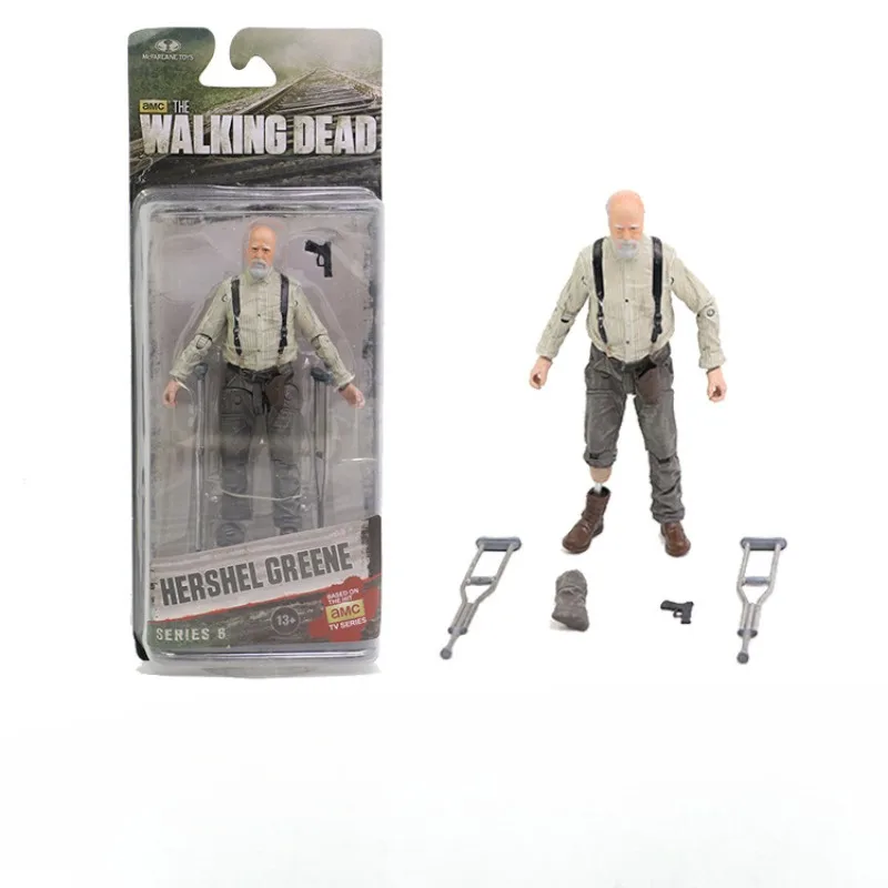 

The Walking Dead Anime Figure Old Man 15cm Action Figures Anime Figure Model Collect Boy Toys Figure Movable