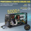 VEVOR 250A MIG MMA Lift TIG Welder 220V 3 in 1 Functions Flux Core Wire Welding Machine Gas/Gasless Switchable Mode with Gun 3
