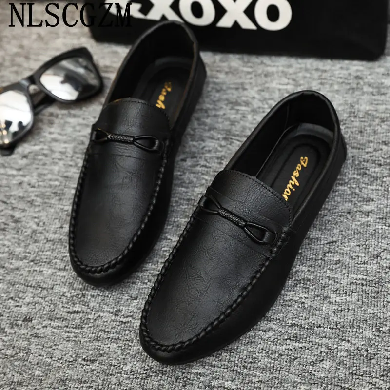 

Casual Shoes Loafers for Men Casuales Office 2024 Luxury Sneakers Slip on Shoes Men Leather Shoes for Men Italiano кеды мужские