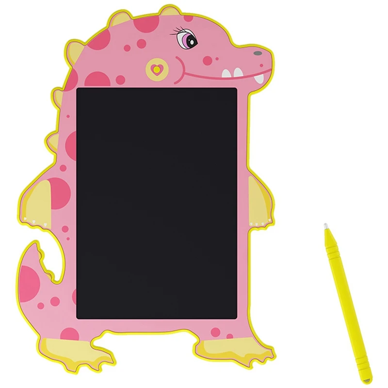 

8.5 Inch Drawing Board Pink Dinosaur Toy LCD Writing Tablet Pad Children Drawing Tablet Educational Toy For Boy Girl Durable