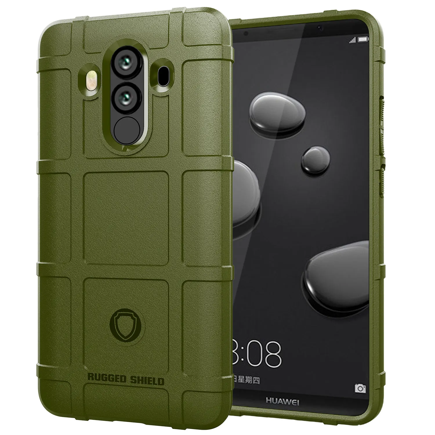 Armor Matte Shockproof Shield Back Cover - Heavy Silicone Phone Case