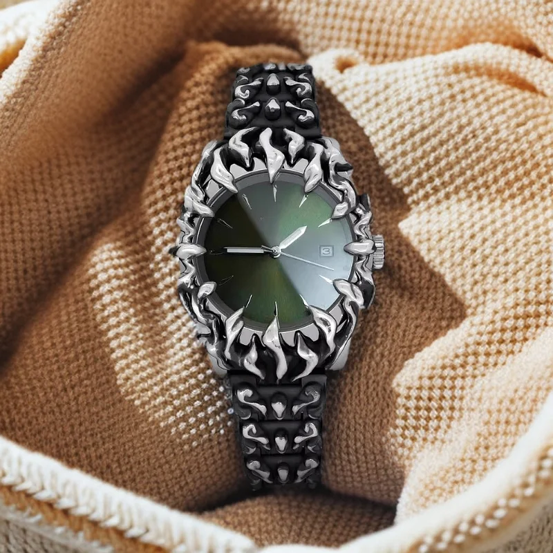 Classic Retro Claw alabaster Style Y2K Watches For Men