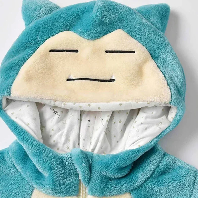Kids Snorlax Kigurumi Cosplay Onesie 4