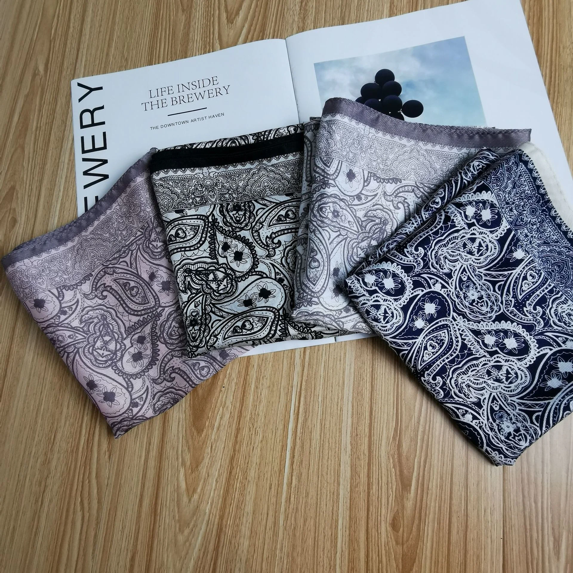 

90 imitation silk satin square scarf silk scarf female cashew nut printed silk shawl texture fashion versatile silk scarf