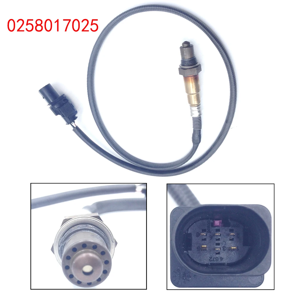 

High Quality Wire Lambda O2 Oxygen Sensor 0258017025 LSU4.9 Exhaust Gas Oxygen Sensor For Chevrolet For Ford For Honda Camry