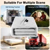 12V Car Electric Heating Blankets for Camping Trucks Off-Road Vehicles Heating Pads 120cmx150cm 70x180cm Seats Heater for Winter 6