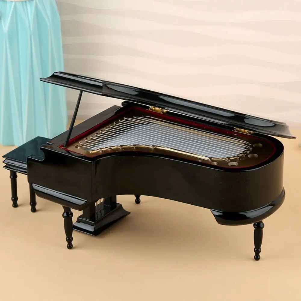 Nuevos Mini Pianos hechos a mano, lindo instrumento Musical de madera, regalos decorativos policromados