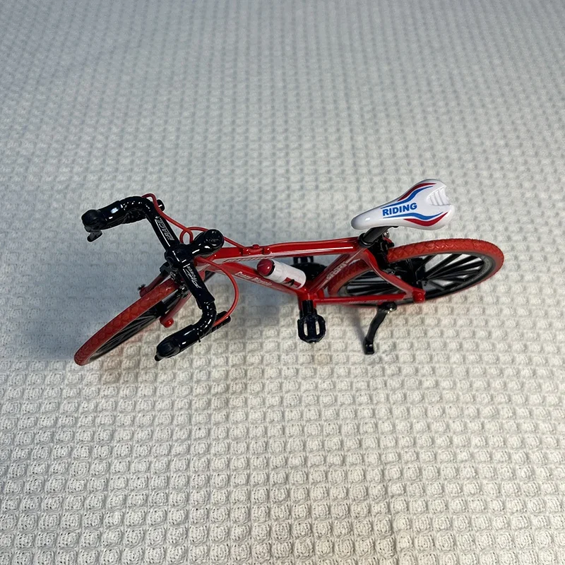 1:8 Mini Modell Legierung Fahrrad Diecast 19 cm Metall Finger Erwachsene Rot Mini Fahrrad Simulation Sammlung Geschenke Spielzeug Mädchen 14 + – Detail 6