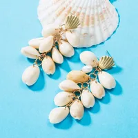 40pcs Natural Sea Shells Craft Shell Charms Beach Seashells Summer Beach Bracelet Necklace Jewelry DIY Craft Making Vase Filler 2