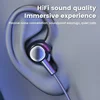 2025 Wireless Earphones 5.3 Neckband Headphones Gaming LED Display Stereo Sports Headset Halter Waterproof Magnetic Earbuds 6