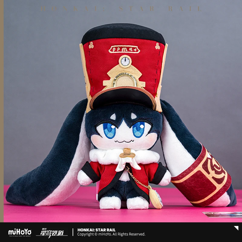 Фото Игрушка для косплея MiHoYo Honkai: Star Rail Pom-Pom плюшевая набивная кукла мягкая кавайная аниме Декоративная Подушка Рождественский подарок №1