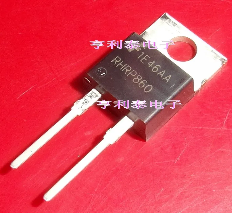 

Оригинальный RHRP860 RHR860 TO220 2 8A/600V Быстрая доставка