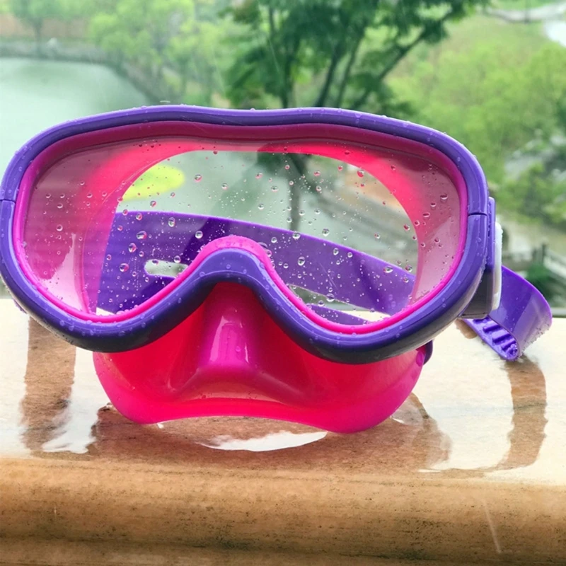 Description Picture 3 of itemChildren Snorkel Set Scubas Snorkeling Masks Swimming Goggles Glasses with Dry Snorkels Tube Equipment Diving Gear Kits