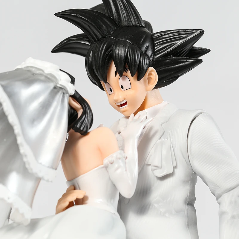 Anime Figures - Dragon Ball Z Figure - Son Goku And Chichi Mariage